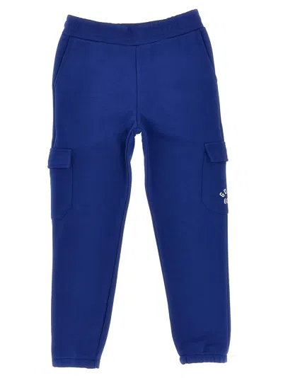 Golden Goose Kids' Cargo Joggers In Blue