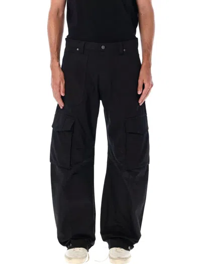 Golden Goose Cargo Pants In Blacl