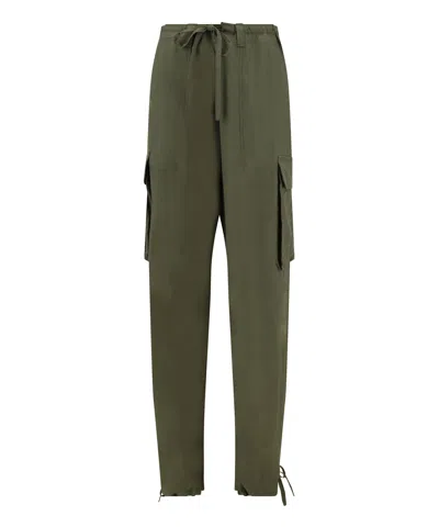 Golden Goose Cargo Trousers In Green