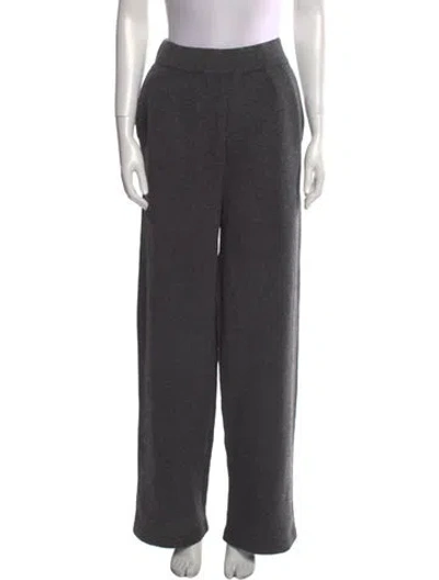 Pre-owned Golden Goose Cashmere Wide Leg Pants W/ Tags In Gray