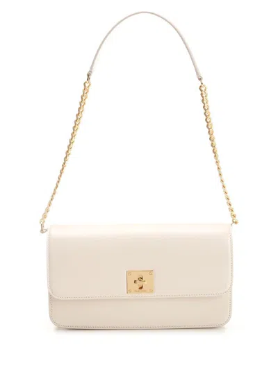 Golden Goose Chain-linked Shoulder Bag In Butter
