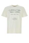 Golden Goose Journey Ms T-shirt Regular Light Cotton Jersey With Print In Neutral
