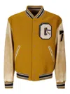 Golden Goose Wool And Leather Bomber Jacket