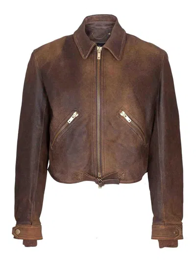 GOLDEN GOOSE CHAQUETA CASUAL - CAMEL