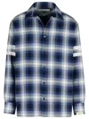 Golden Goose Multicolor Shirt With Check Motif And Stripes On The Sleeves