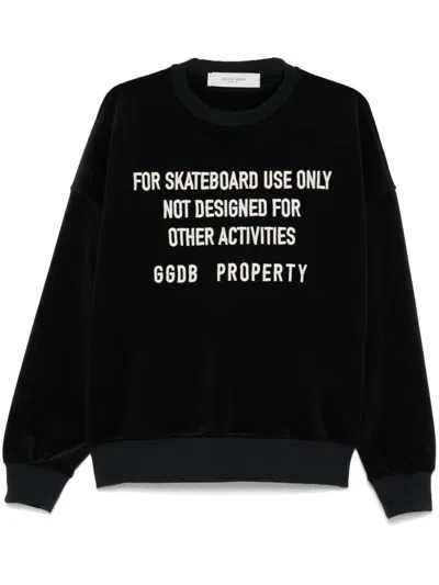 GOLDEN GOOSE GOLDEN GOOSE CHENILLE CREWNECK SWEATSHIRT