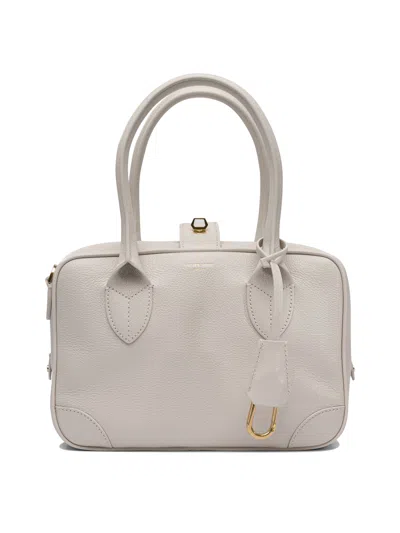 Golden Goose Vita Handbag With Shoulder Strap In White