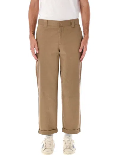Golden Goose Chino Skate Pants In Khaki Beige