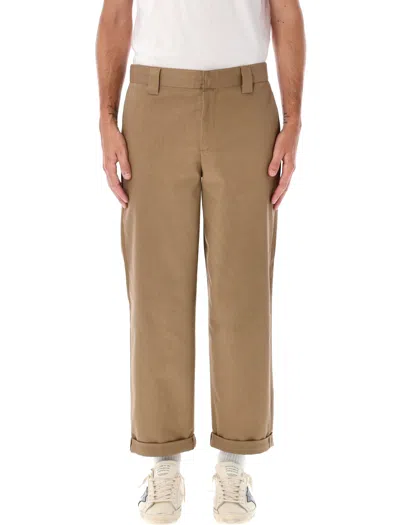 Golden Goose Chino Skate Pants In Brown
