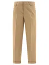 GOLDEN GOOSE CHINO SKATE TROUSERS BEIGE