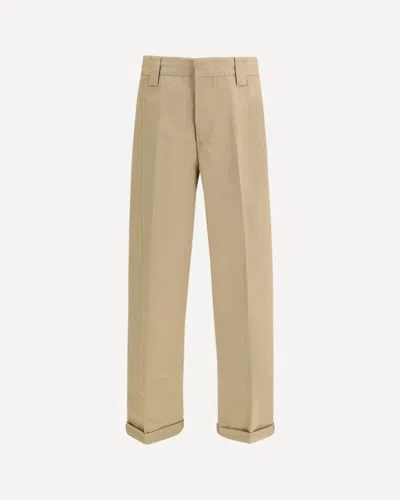 Golden Goose Chino Trousers In Brown