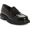 Golden Goose Chunky Penny Loafer In Black