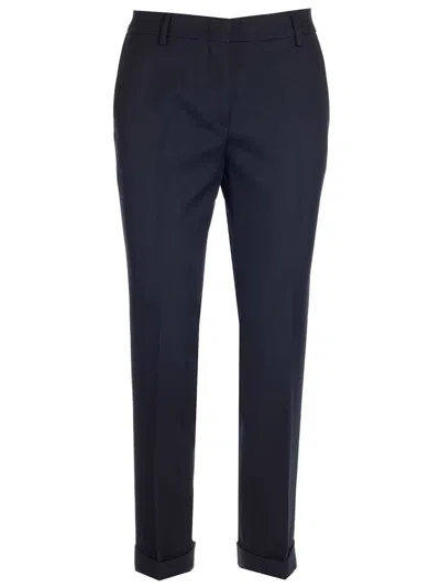 Golden Goose Cigarette Trousers In Blue