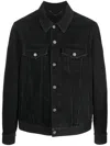 Golden Goose Classic Black Denim Jacket In Black