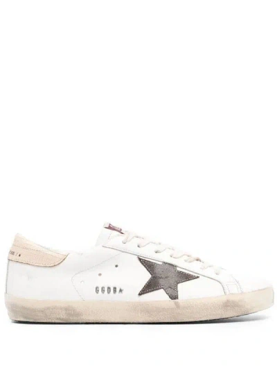Golden Goose Classic Men's Leather Trainers For Ss24 In White