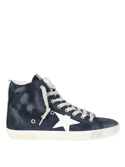 Golden Goose Classic Suede Upper Shiny Leather Star Mini Sneaker In Black
