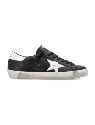 Golden Goose Deluxe Brand Men's Super-star Low Top Sneakers In Black