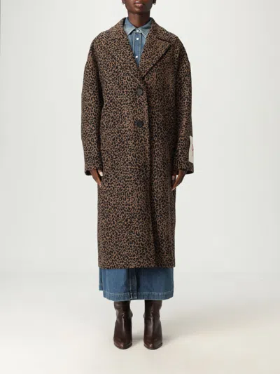 GOLDEN GOOSE COAT GOLDEN GOOSE WOMAN COLOR BEIGE,432104022
