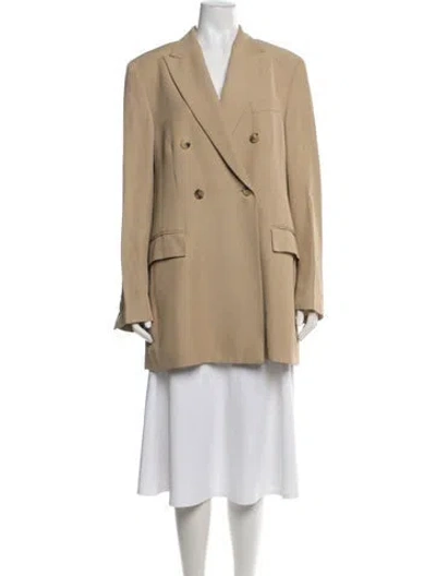 Pre-owned Golden Goose Coat In Neutrals