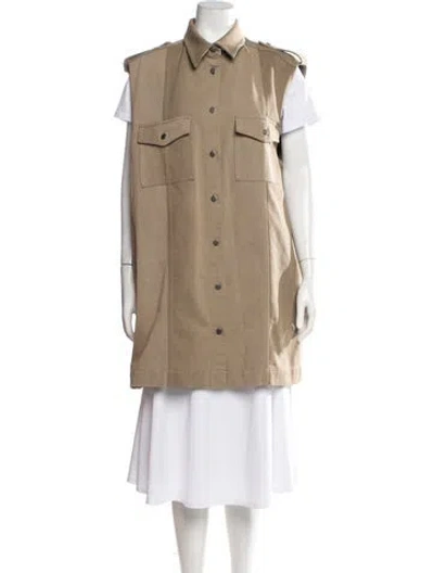 Pre-owned Golden Goose Coat In Neutrals