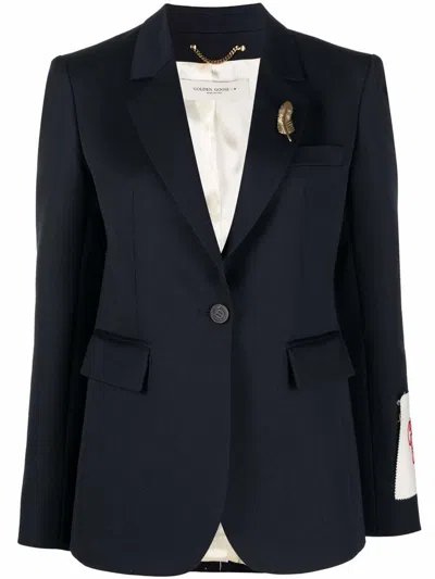 Golden Goose Jackets In Blue