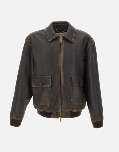 Golden Goose Jackets In Brown