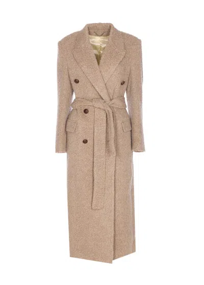 Golden Goose Coats In Brown
