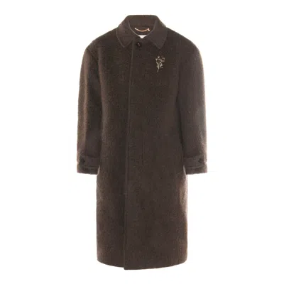 Golden Goose Coats Major Brown