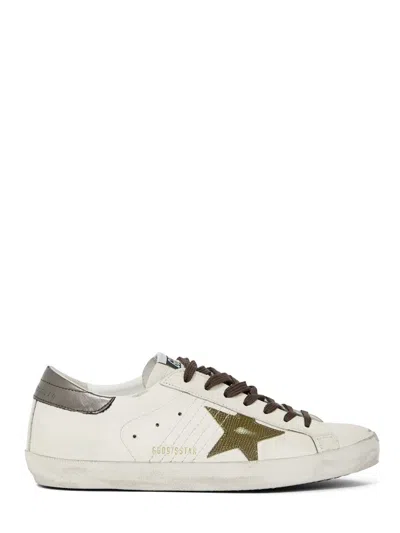 Golden Goose Cocco Print Leather Sneakers In Multi