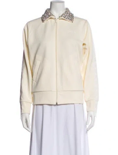 Pre-owned Golden Goose Colorblock Pattern Jacket W/ Tags In Neutral