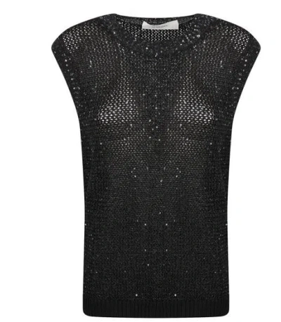 GOLDEN GOOSE GOLDEN GOOSE COMFORTABLE BLEND FABRIC TOP