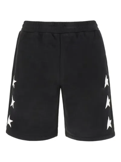 Golden Goose Diego Boxing Bermuda Shorts In Black