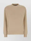 Golden Goose Deluxe Brand Beige Stretch Cotton Blend Dany Sweater In Neutral