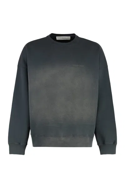 GOLDEN GOOSE COTTON CREW-NECK SWEATSHIRT