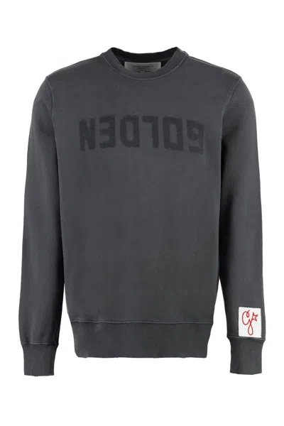 GOLDEN GOOSE GOLDEN GOOSE COTTON CREW-NECK SWEATSHIRT