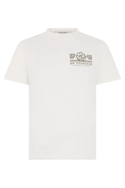 GOLDEN GOOSE GOLDEN GOOSE COTTON CREW-NECK T-SHIRT