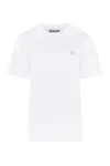 Golden Goose Star Collection T-shirt With Glittered Star On The Front