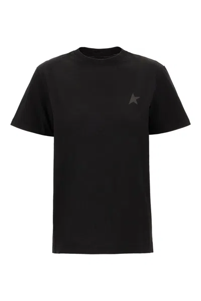 Golden Goose Women's Cotton Crew-neck T-shirt In Black