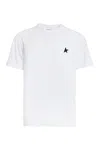Golden Goose Regular-fit T-shirt With Minimalist Star Emblem In White