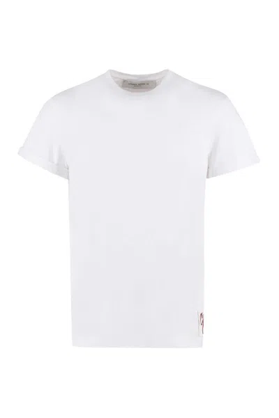GOLDEN GOOSE GOLDEN GOOSE COTTON CREW-NECK T-SHIRT