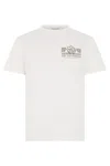 Golden Goose Journey Regular Fit Graphic T-shirt In Neutral
