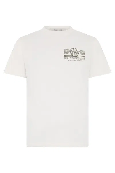 GOLDEN GOOSE GOLDEN GOOSE COTTON CREW-NECK T-SHIRT