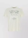 Golden Goose Journey Ms T-shirt Regular Light Cotton Jersey With Print In White