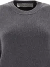 Golden Goose Cotton Crewneck Sweater In Grey