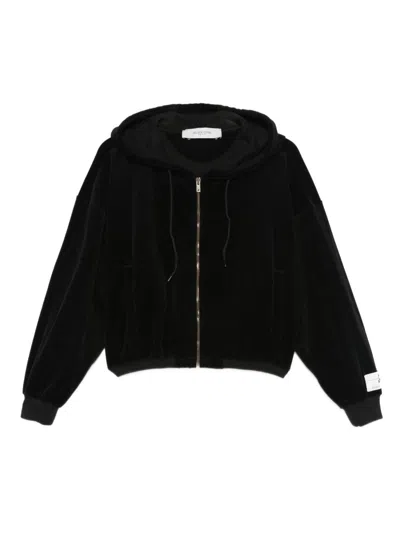 GOLDEN GOOSE GOLDEN GOOSE COTTON CROPPED HOODIE