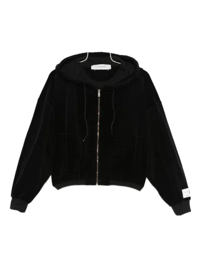 GOLDEN GOOSE GOLDEN GOOSE COTTON CROPPED HOODIE