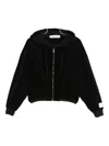 Golden Goose Women Cotton Cropped Hoodie In Black