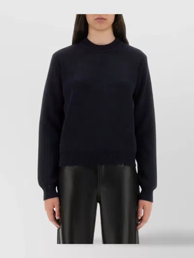 GOLDEN GOOSE COTTON JERSEY CREW NECK LONG SLEEVES