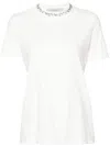 Golden Goose Deluxe Brand Short Sleeve T-shirt With Embroidery