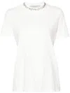 Golden Goose Deluxe Brand Short Sleeve T-shirt With Embroidery